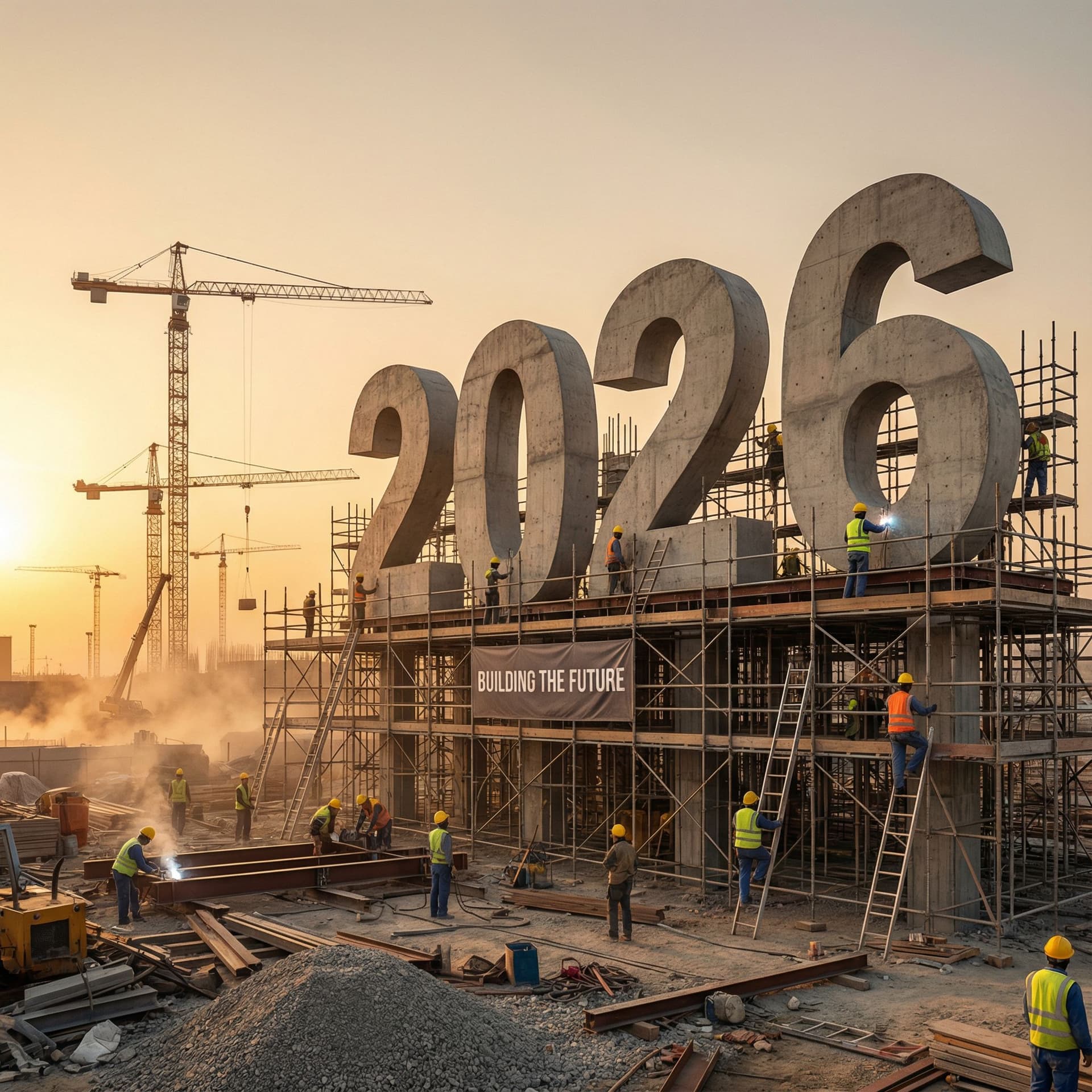 AI generated: Forget New Year’s resolutions. This is about building the future — literally.

Imagine colossal conc...