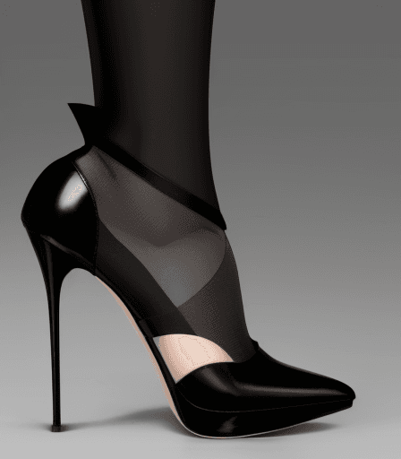 AI generated: high heels and gloves