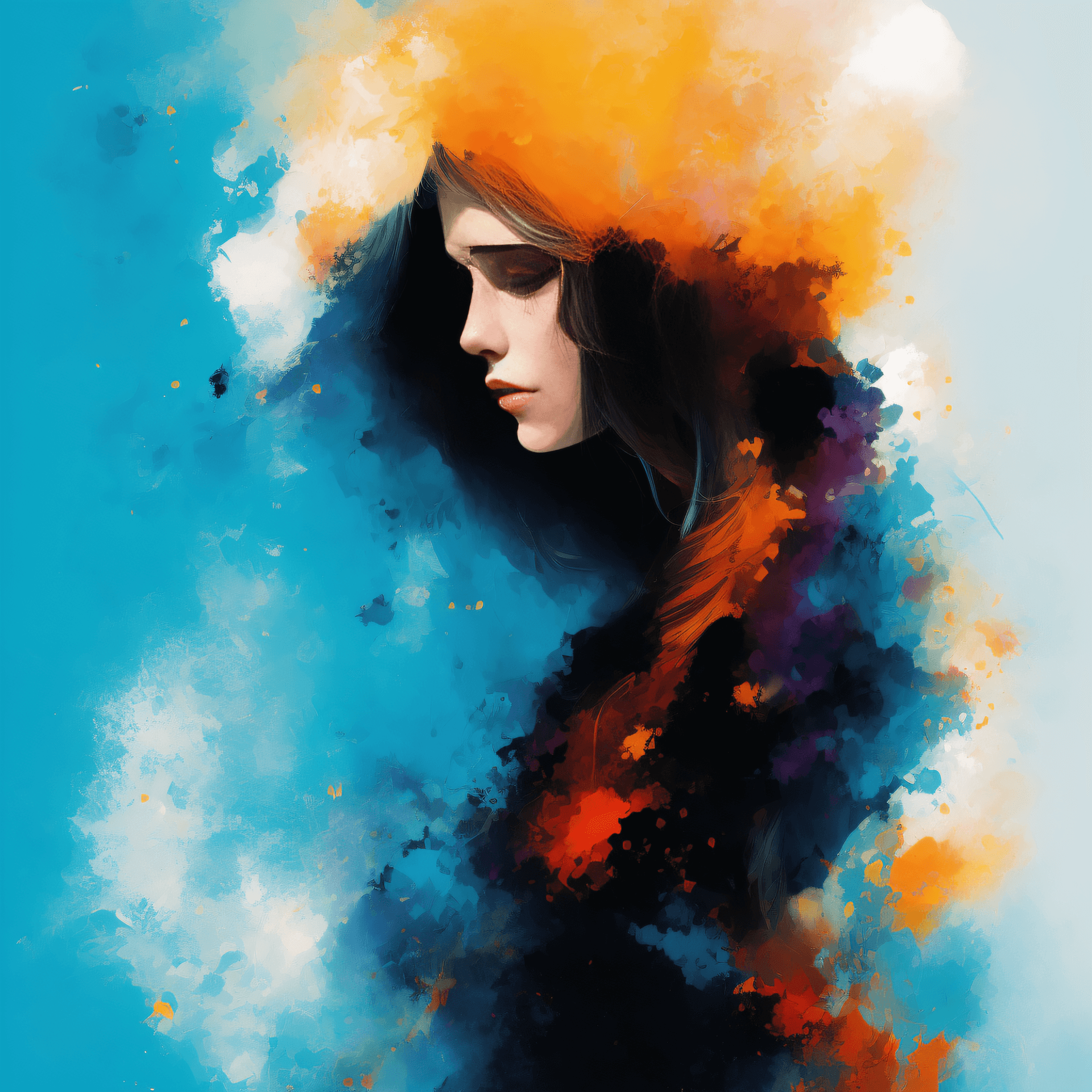 AI generated: abstract, illustration, woman, ZaUm, elysiumChar, hazy, atmospheric, digital art, awarding winning, ...