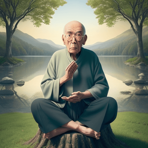 AI generated: Design a captivating thumbnail featuring the following elements:

Background: A serene, scenic lands...
