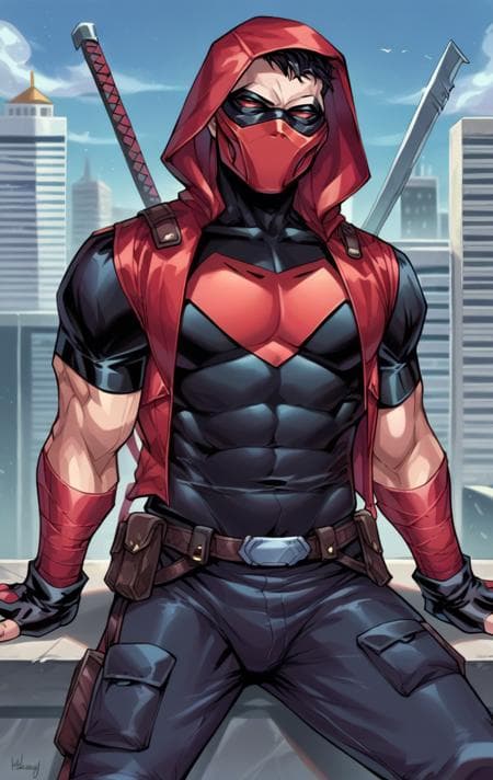 Red Hood Outlaw / Dc / (NSFW/SFW) SDXL LORA (PONY)