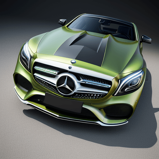 AI generated: logo icon"z", 3d, modern & mercedes benz hibrid,Greenish yellow adventure, graphic design, realistc,...