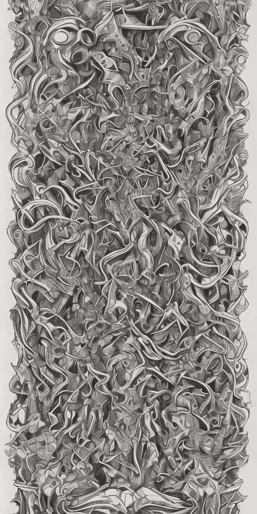 AI generated: detailed with notes, ink sketch of medieval preschool slick design clean lines blueprint perfect awe...