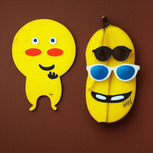 AI generated: A meme coin concept called "BananaBuck" featuring a cartoon-style banana character. The banana is we...
