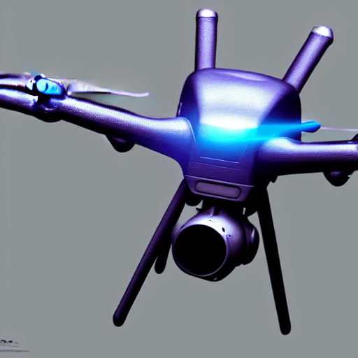 AI generated: Hyper realistic painting of a beautiful dron in an film, hyper detailed, anime, by anime artist, tre...