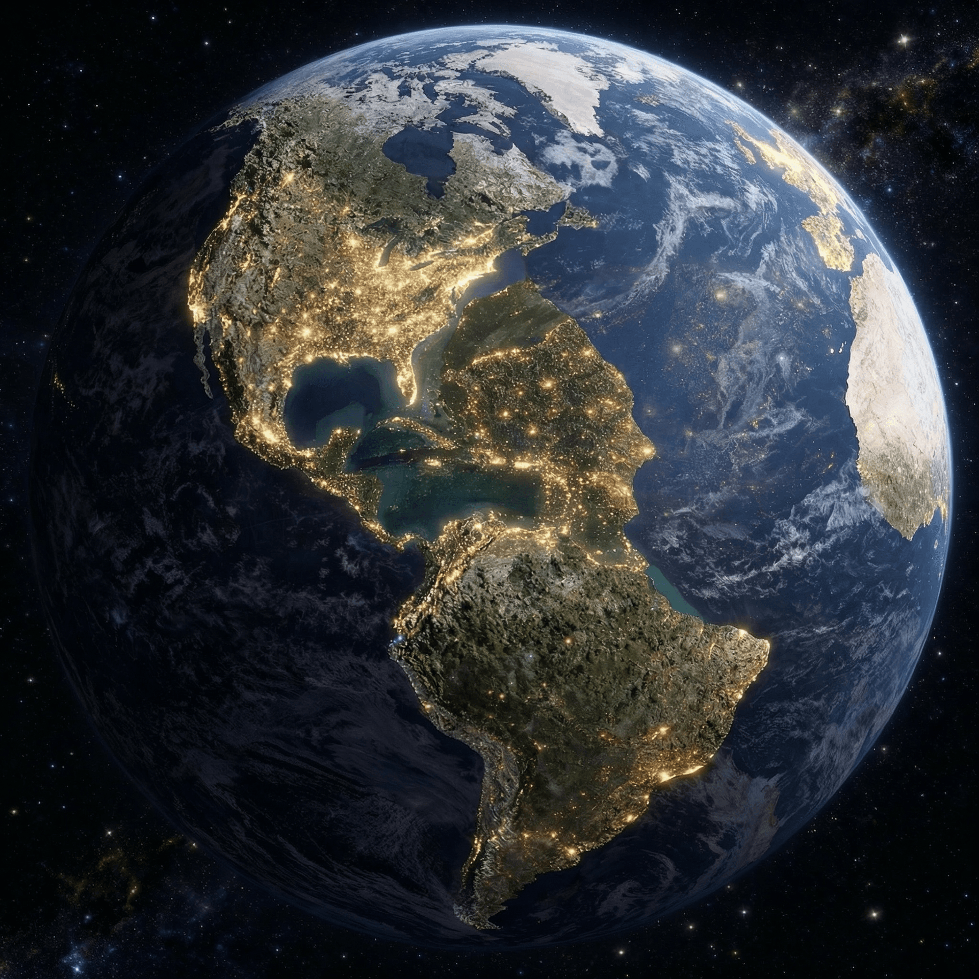AI generated: Copy the reference images and create and
bring the southwestern part of the NEW land mass down to to...