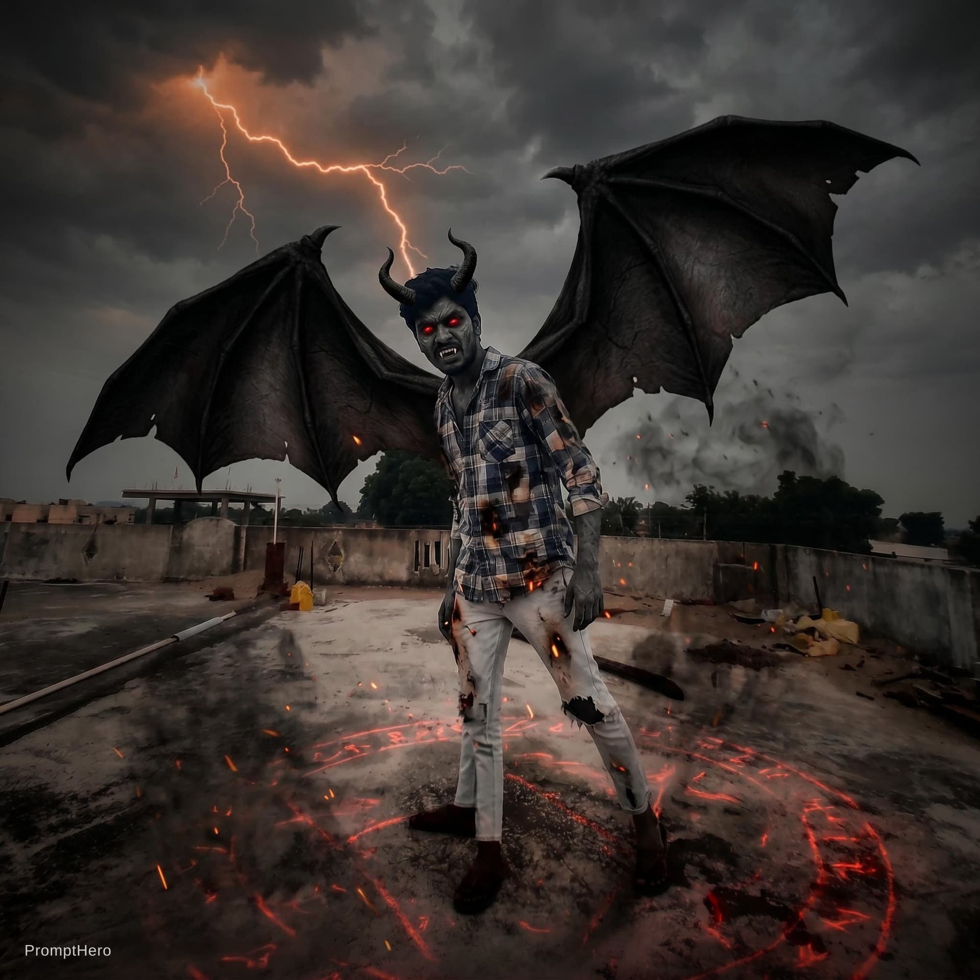 AI generated: Make it as demon 
