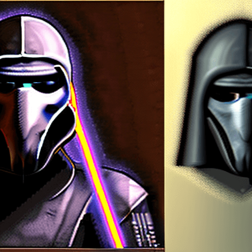 AI generated: hyper realistic concept art of a dark jedi