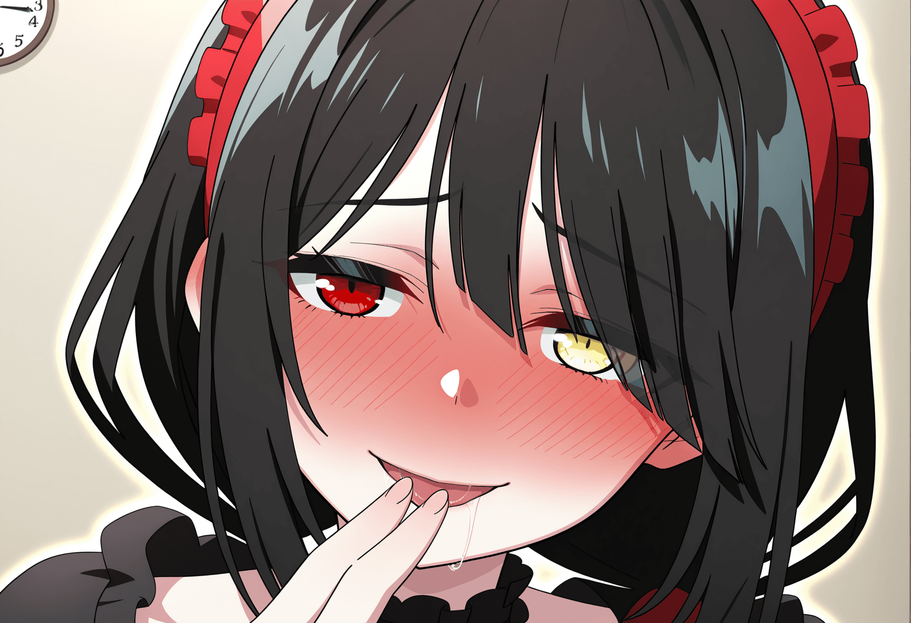Finger To Lips | Sexy Pose Concept | illustriousXL