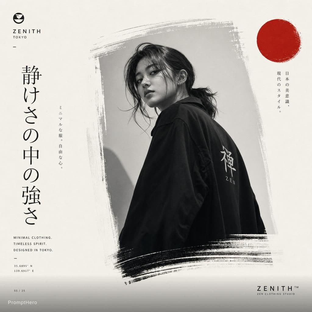 AI generated: Create a 9:16 K-pop apocalypse ransom zine poster featuri...
Create a premium Japanese-inspired mini...