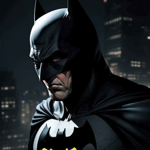 AI generated: Batman ill ,4 k ultra HD 