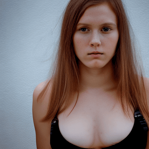 AI generated: Young girl, big breast, completely exposed breast, nude breast, Finland face, Finland skin, no bra, ...