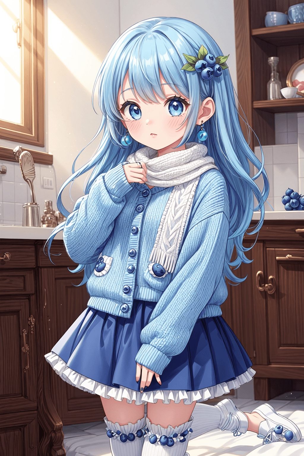 Blueberry Girl Aesthetic (Fashion Style)