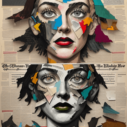 AI generated: expressive gouache and ink illustration, editorial illustration! content for political opinion artic...