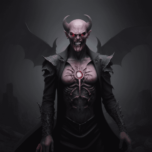 AI generated: An evil realm