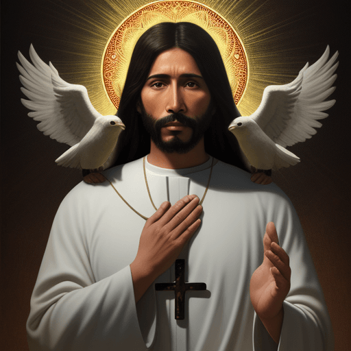 AI generated: Dios Padre, Hijo y Espiritu Santo