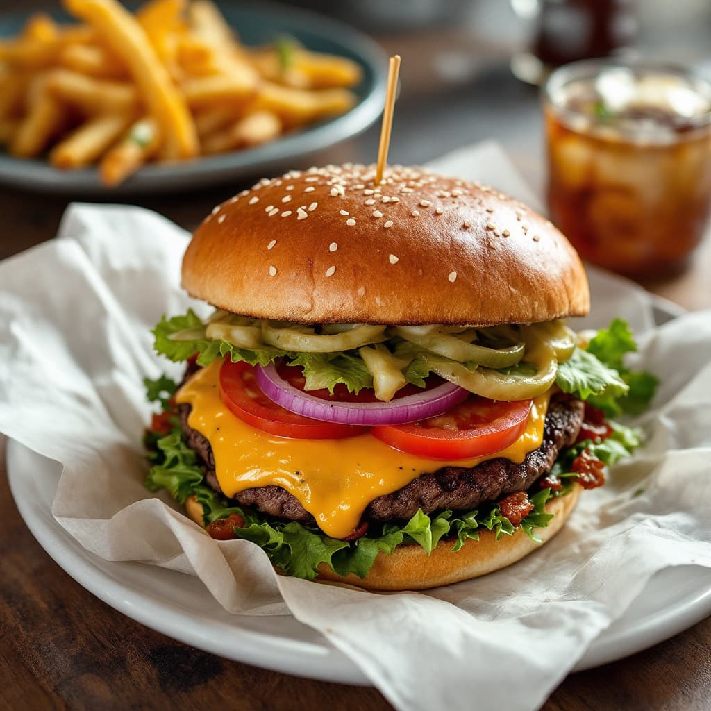 AI generated: Burguer 