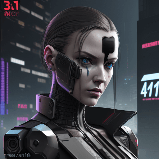 AI generated: android android games for ios or android, in the style of tristan eaton, cyberpunk dystopia, meticul...