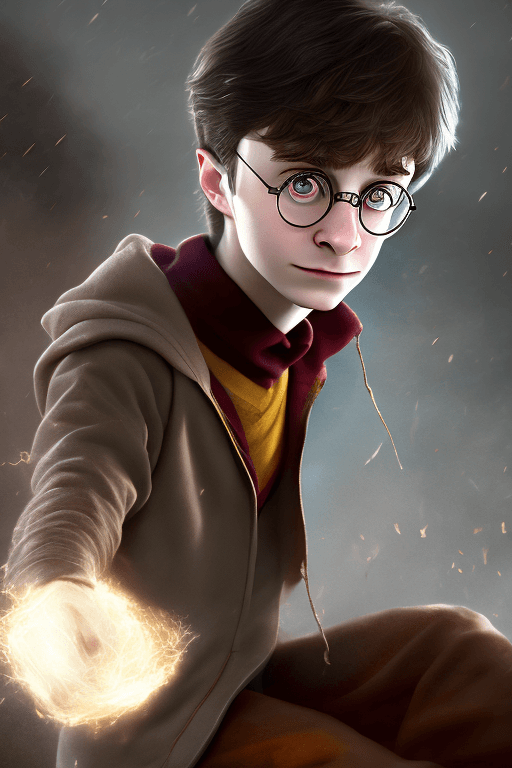 AI generated: 1boy, harry potter, charachter, beautiful, devian art, trending artstation, digital art, detailed, r...