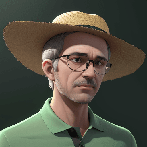 AI generated: a men,  transparent background, showing the whole body,  wearing a green polo collar shirt, without ...