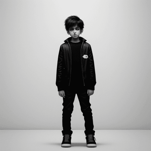 AI generated: loner boy
