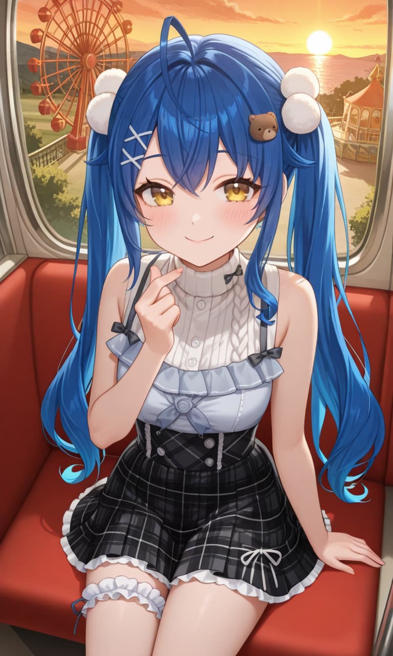 [Illustrious] Amamiya Kokoro(天宮こころ) - amusement date outfit - Nijisanji