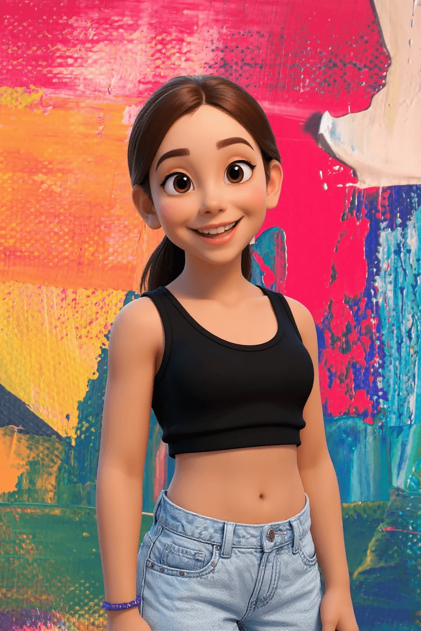 AI generated: Transform the imagen as a Disney image