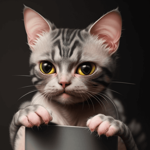 AI generated: ugly cat