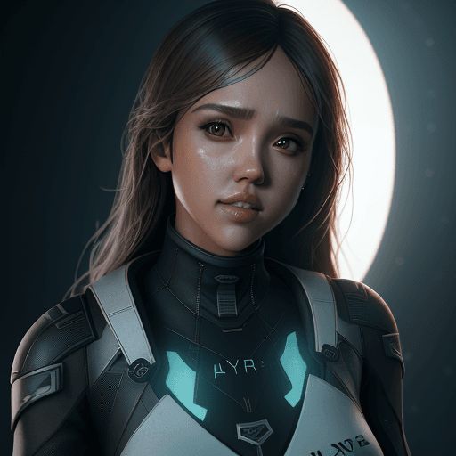 AI generated: young jessica alba , unreal engine, octane render, depth of field, 8k uhd, raytracing, cinematic lig...