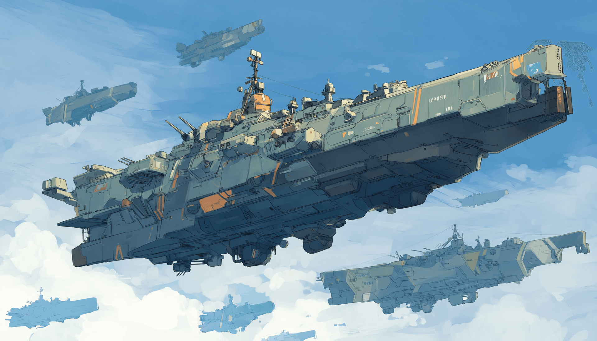 Air battle Ship