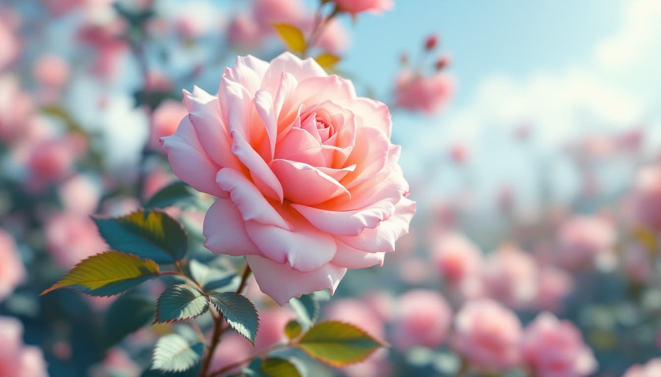 AI generated: (flower), (rose), (rose), (no_human), (no_female), ((realistic_rose)), cinematic shot, dynamic light...