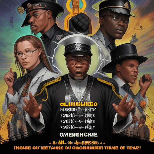 AI generated: This image is a flyer for an interdenominational monthly program organized by the Powerline District...