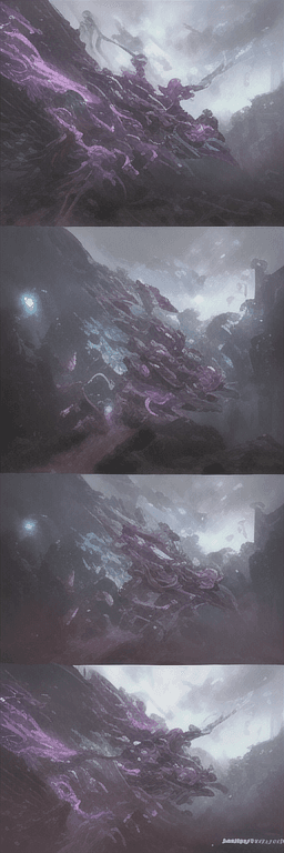 AI generated: cyber-wild award-winning splash art of unique intricate branchpunk Starcraft, scenery, digital paint...