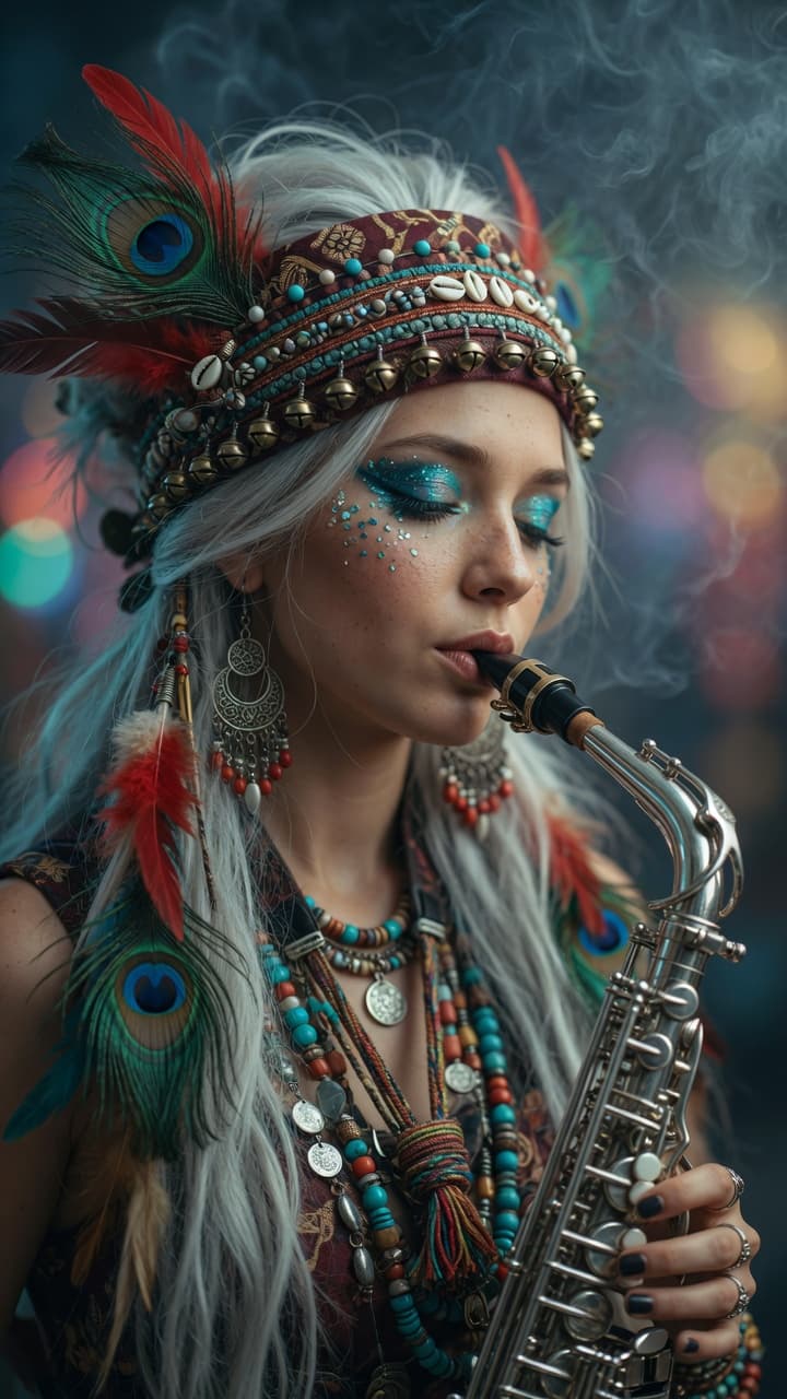 AI generated: Ultra-realistic photographic portrait captured with a Nikon DSLR using an 85mm f/1.4 lens at f/1.8, ...