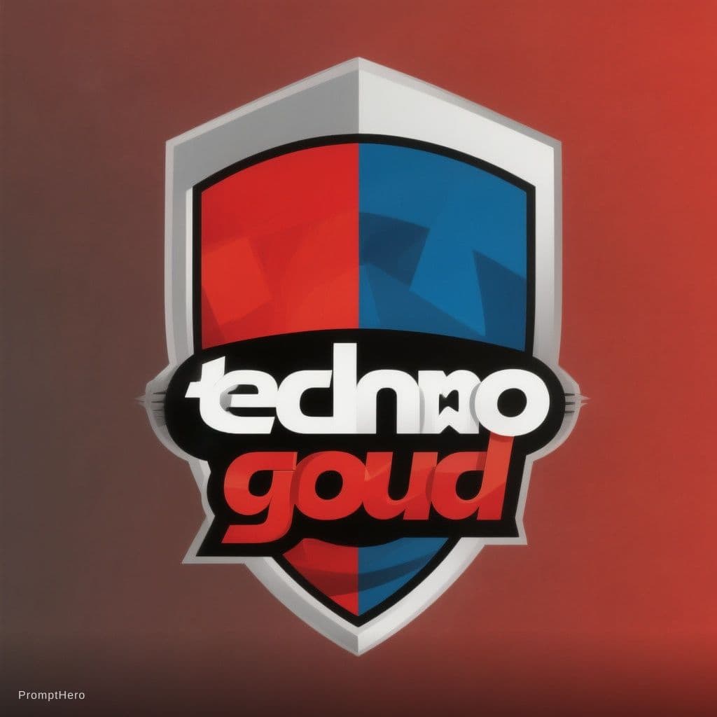 Hero prompt: Логотип компании techno guard оформленной в щите 