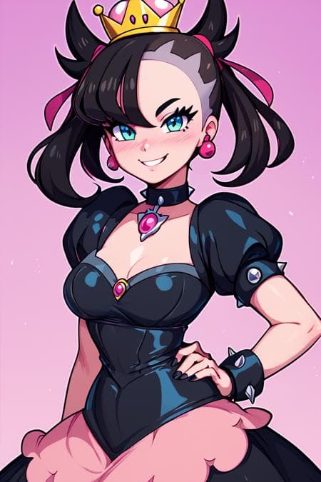 Shadow Hime Marnie (Pokemon) (Original Outfit)  [Pony & Illustrious & SD1.5]