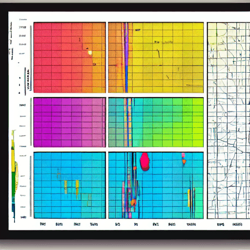 AI generated: data visualization, infographic, chart, abstract, illustration, data, extremely detailed, deep color...