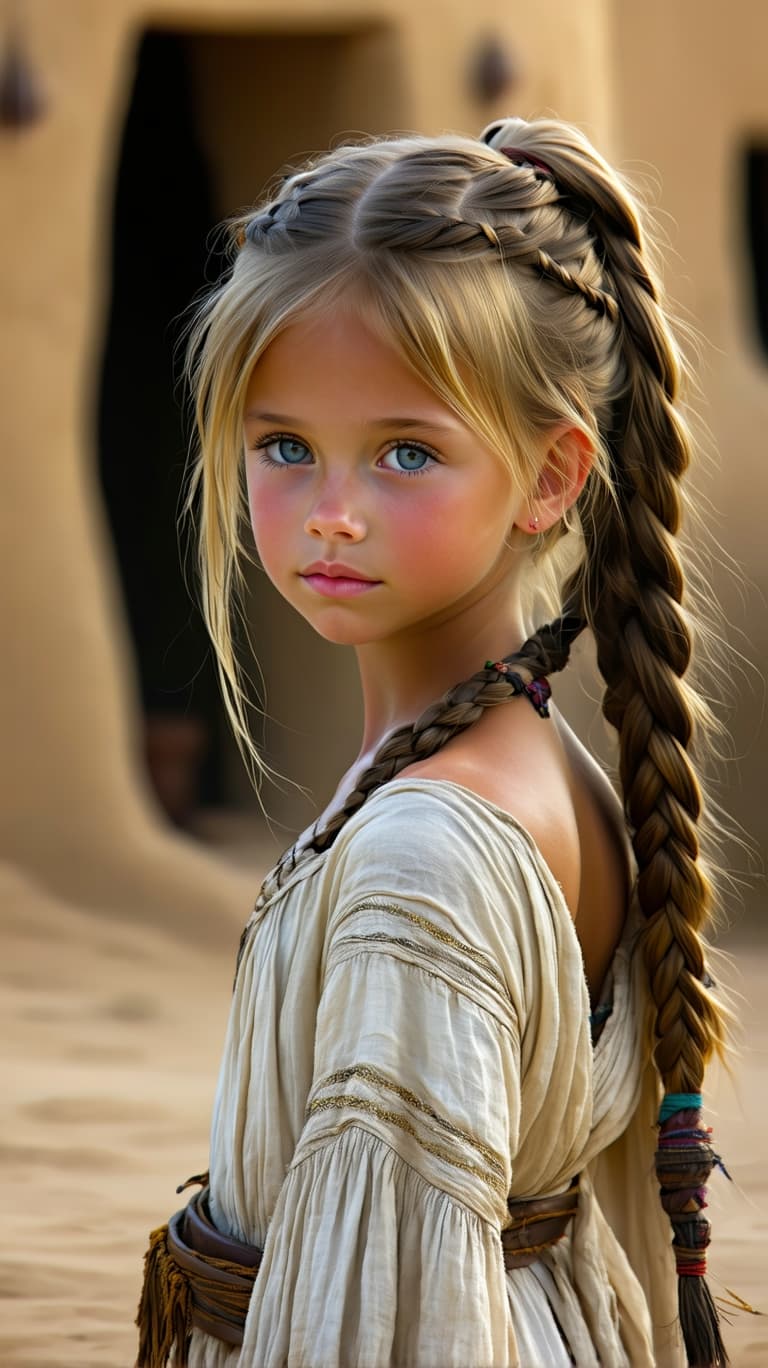 AI generated: professional photo of the most beautiful girl in the world (age 7), (highly detailed), (masterpiece)...