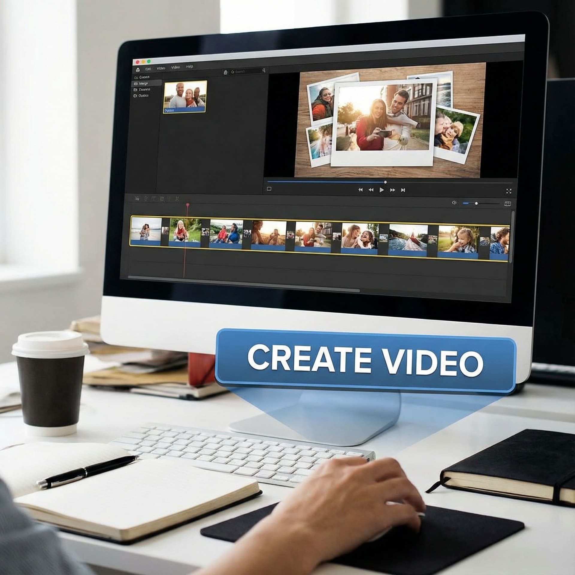 AI generated: I want a My image create video 