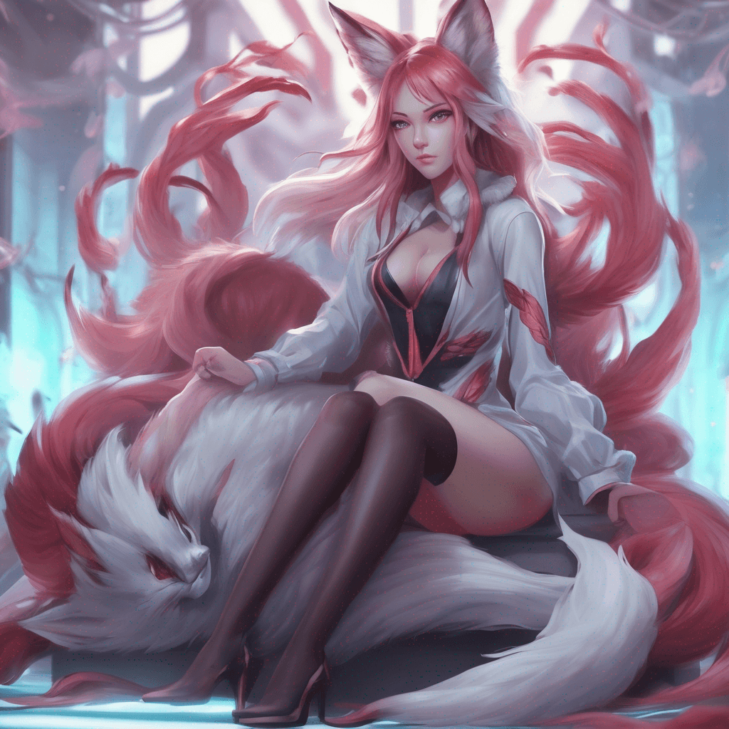 AI generated: AHri leauge of legends