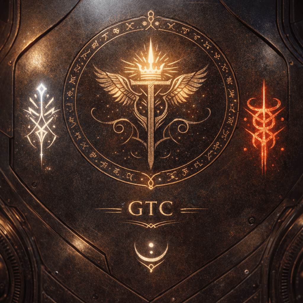 AI generated: The Reference image is a Sigil

Create a simular Vessel Marking & Sigils Marking for the GTC vessels...