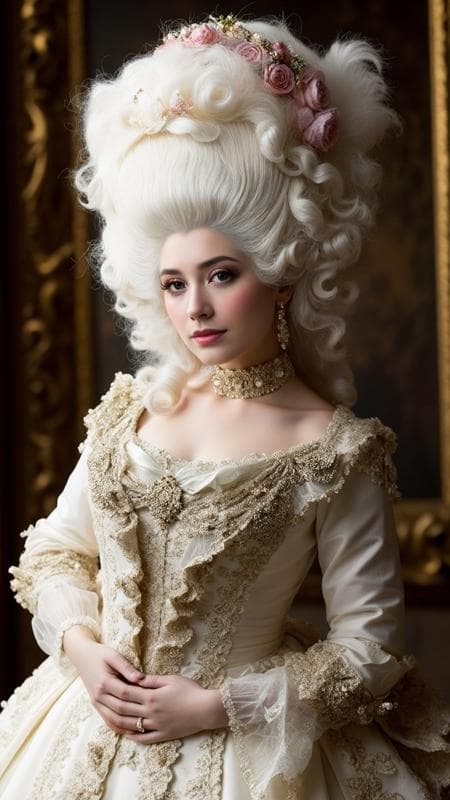 Baroque/rococo hair for FLUX - Image 3