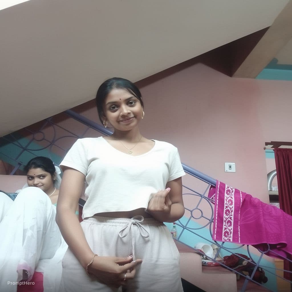 AI generated: Dress up bra and panti