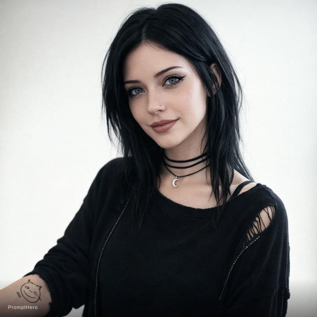 AI generated: Could you generate me a prompt for this woman, the woman only.