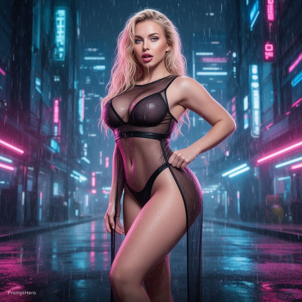 AI generated: A stunningly beautiful medium build woman with a perfectly proportioned, curvaceous, athletic body. ...