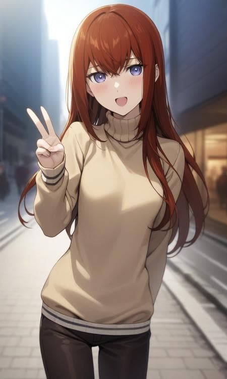 Makise Kurisu - (Steins;Gate) XL / Pony / Illustrious