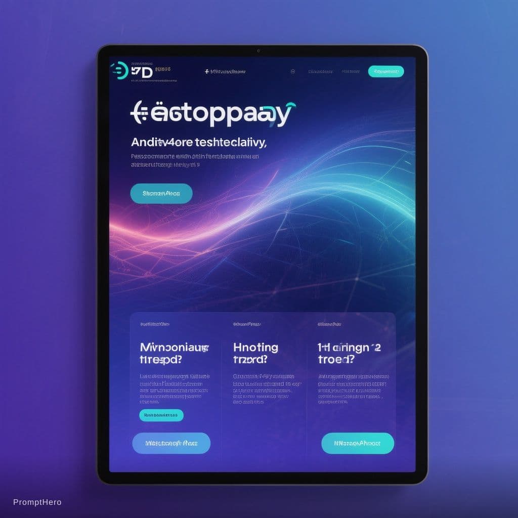 AI generated: create a professional and modern fintech landing page for eltoropay.com
