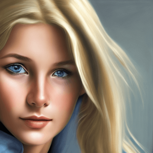 AI generated: Prompt: Hyper realistic beautiful blonde Czech girl, 