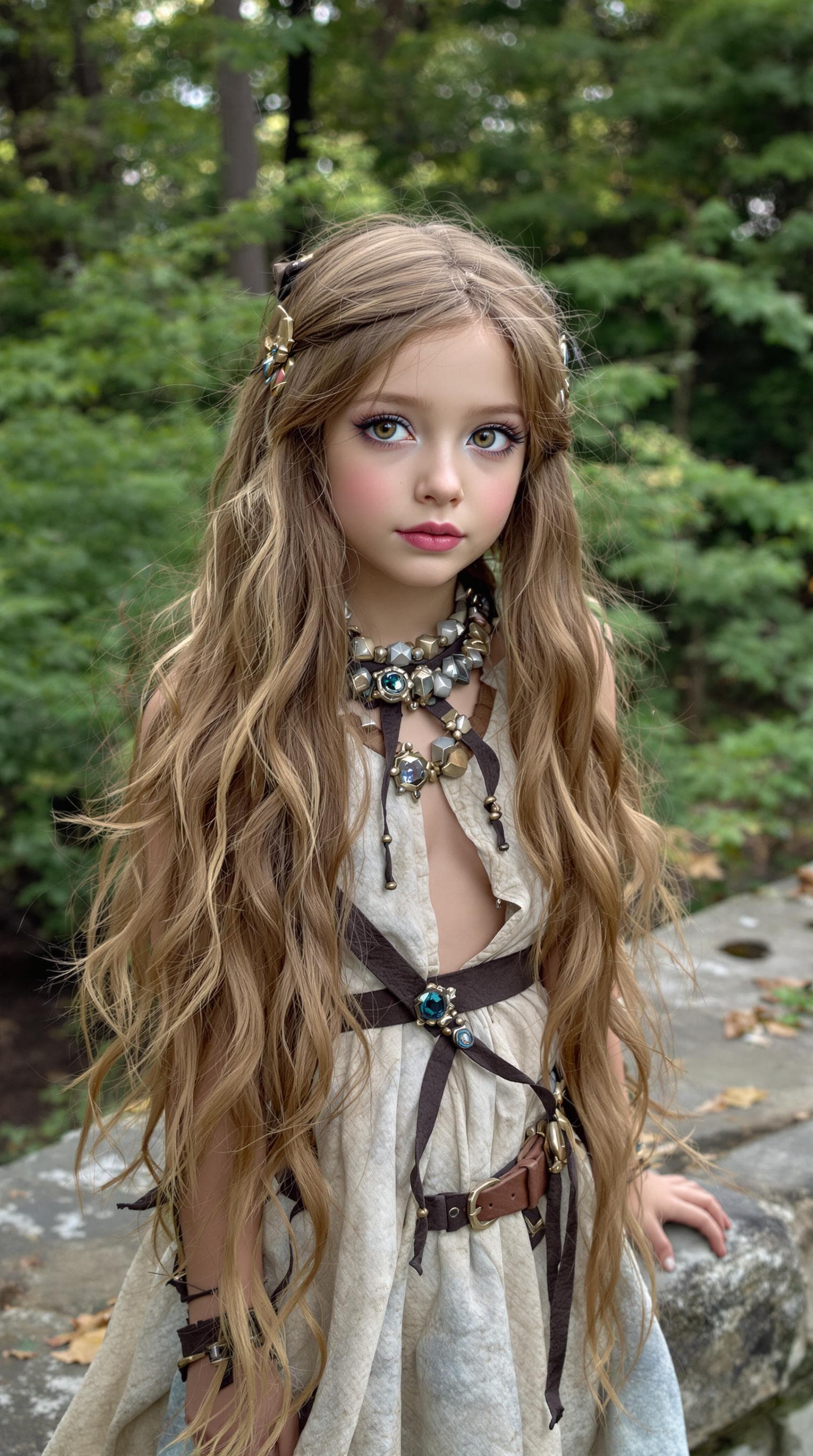 AI generated: a professional photo of a exceptionally beautiful girl in the world, (age 10) (futuristic),(masterpi...