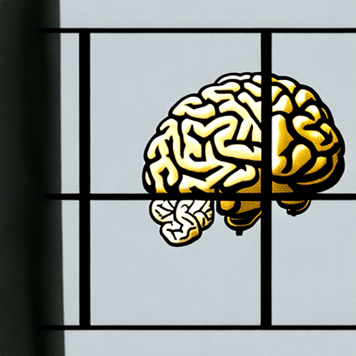 AI generated: brain in jail